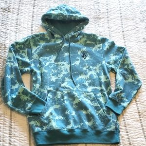 {Volcom} tie dye hoodie